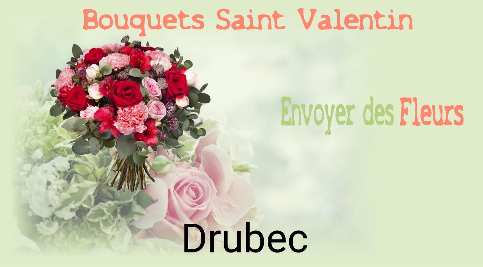 Roses de Saint-Valentin livrées à Drubec